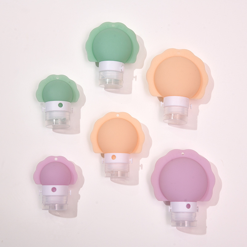 Sunflower Silicone Travel Dispenser Bottles 30ml, 60ml, 90ml