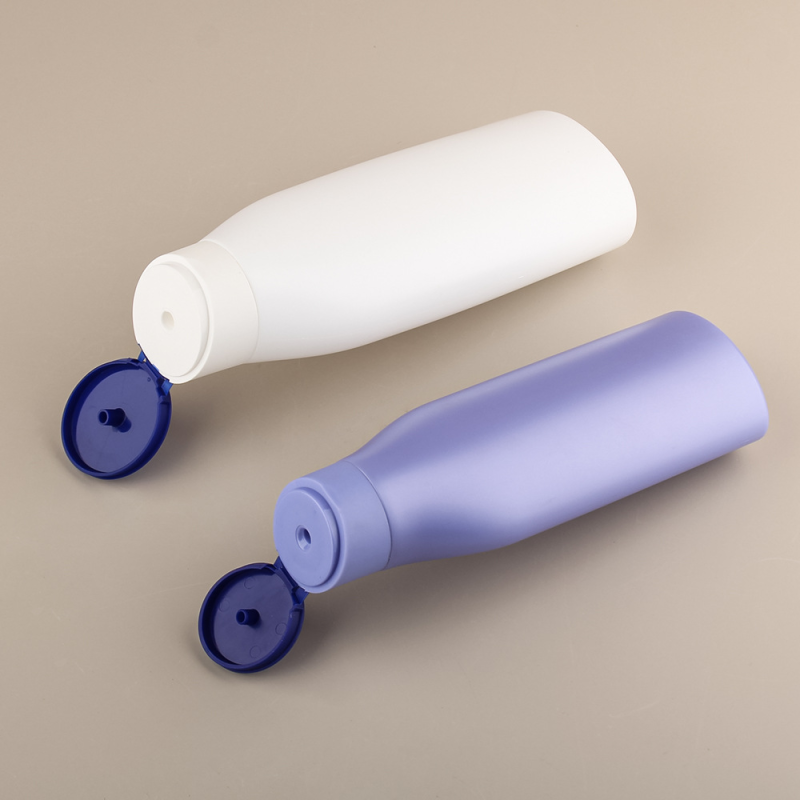 HDPE Plastic Flat Squeeze Bottles with Flip Top Cap 250ml/400ml