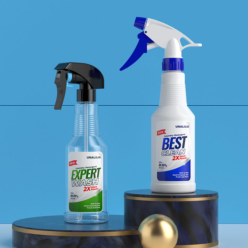 PET Plastic Trigger Spray Bottle 450ml 15oz