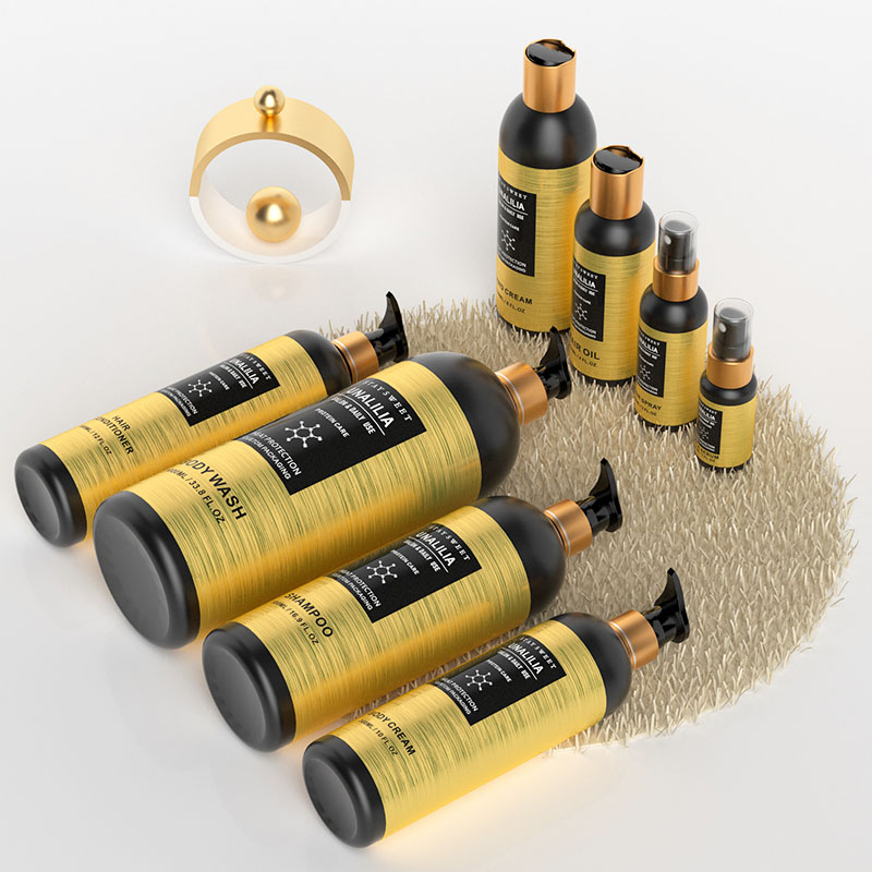 Black HDPE Plastic Cosmo Round Bottles 30ml-1000ml