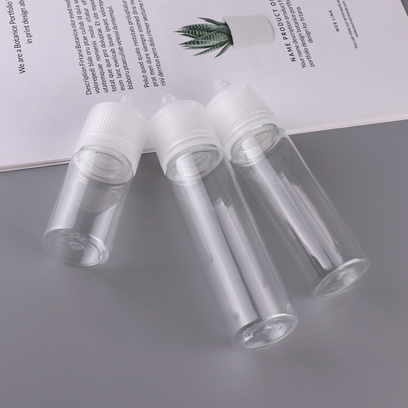 10ML~120ML Clear/Black PET Aromatherapy Bottle with Child Resistant Cap