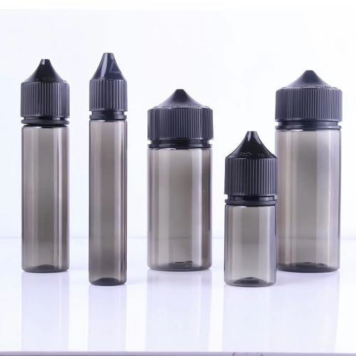 10ML~120ML Grey PET Aromatherapy Bottle with Child Resistant Cap