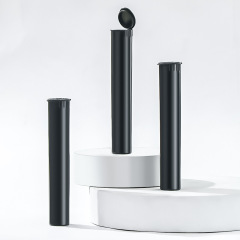 Black Pre Pop Top Roll Child Resistant Tubes (19*117mm)