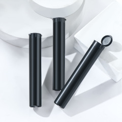 Black Pre Pop Top Roll Child Resistant Tubes (19*117mm)