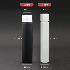 32ml 45ml Glass Test Tube Vial with Push-Twist CR Cap