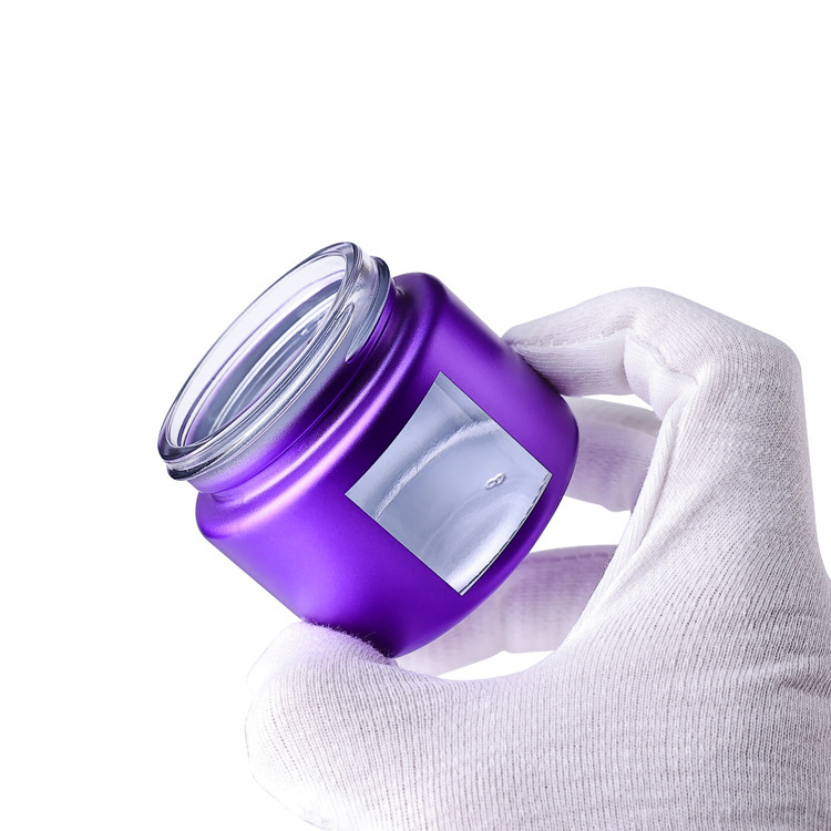 1~4oz Glass Round Jars with Window Design & Child-Resistant Cap