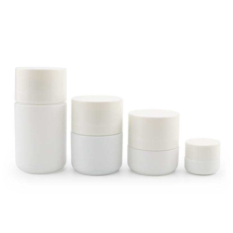 Glass Round Jars with Child-Resistant Safety Lids 5g 50g 70g 110g