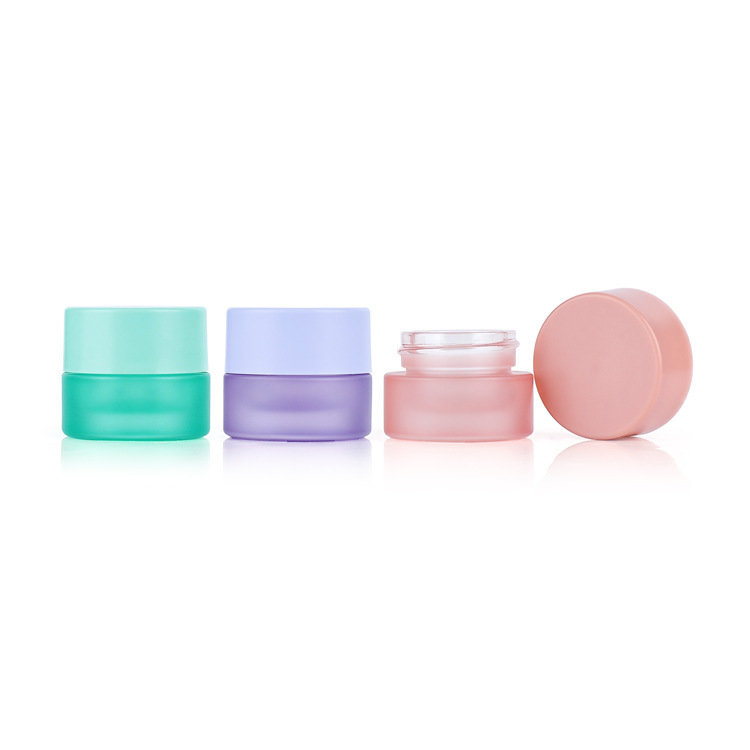 5g Round Glass Cream Jar with Child-Resistant Lid