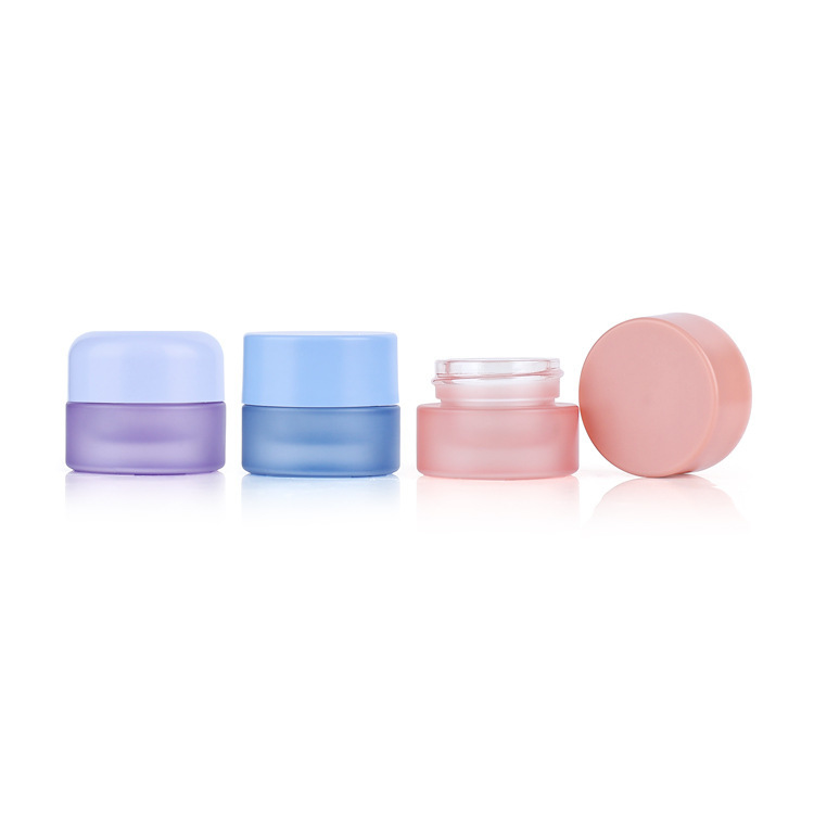 5g Round Glass Cream Jar with Child-Resistant Lid