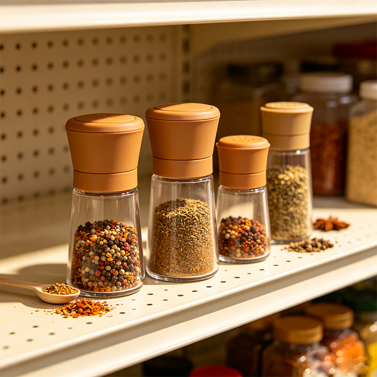 The science of barriers: How to keep spices fresh in plastic grinders.