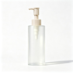 200ml Clear Frosted PET Cylinder Bottle