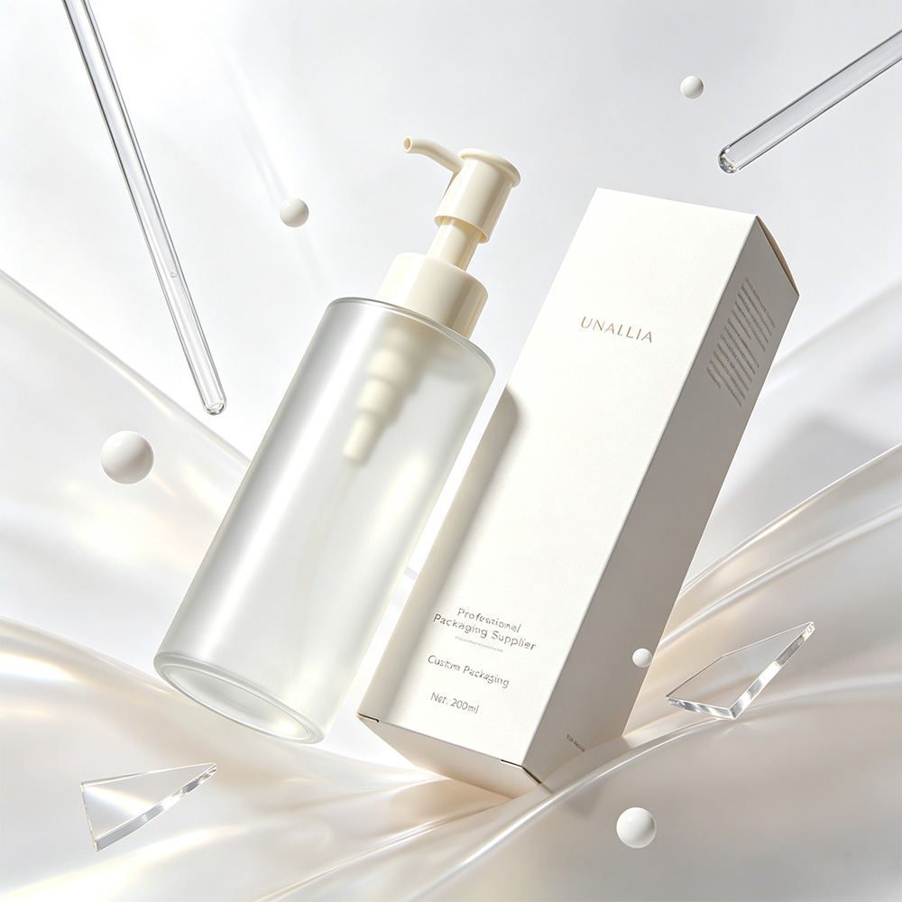 200ml Clear Frosted PET Cylinder Bottle