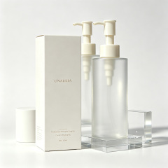 200ml Clear Frosted PET Cylinder Bottle