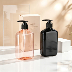 380ml PET Flat Pump Bottle