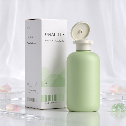 250ml Soft Touch HDPE Boston Round Bottle