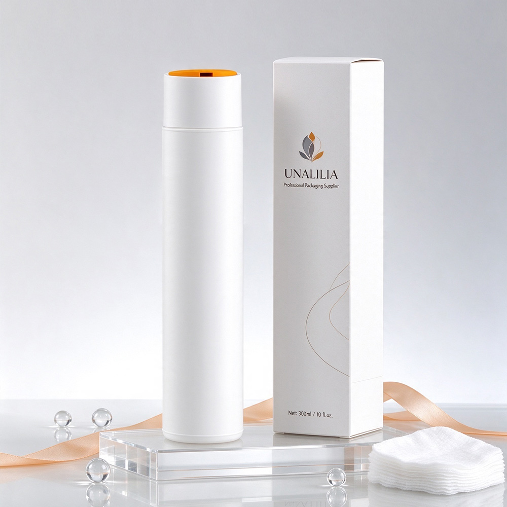300ml HDPE Cylindrical Bottle with Disc Top Cap