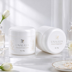150g PET Cosmetic Cream Jar with Screw Lid