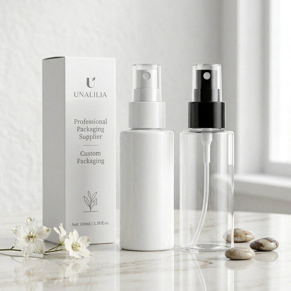 100ml PET Fine Mist Spray Bottle