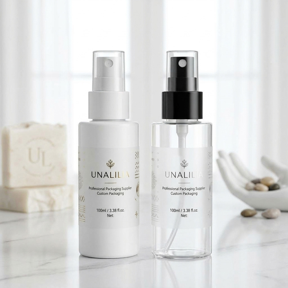 100ml PET Fine Mist Spray Bottle