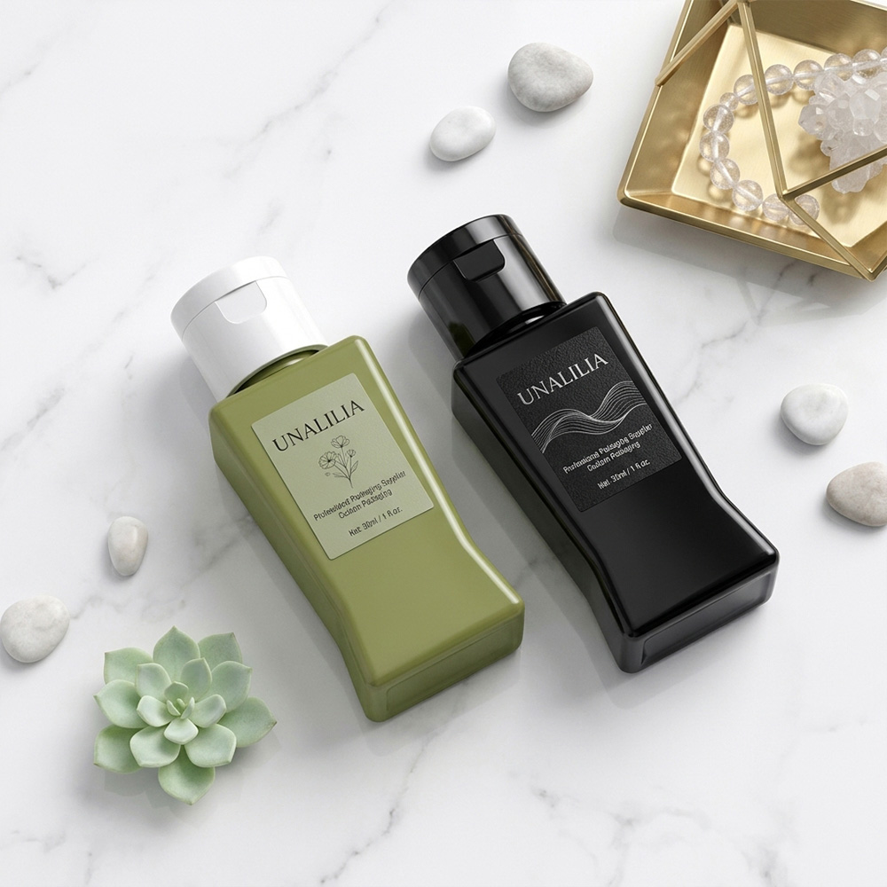 30ml PET Flat Flip Top Bottle