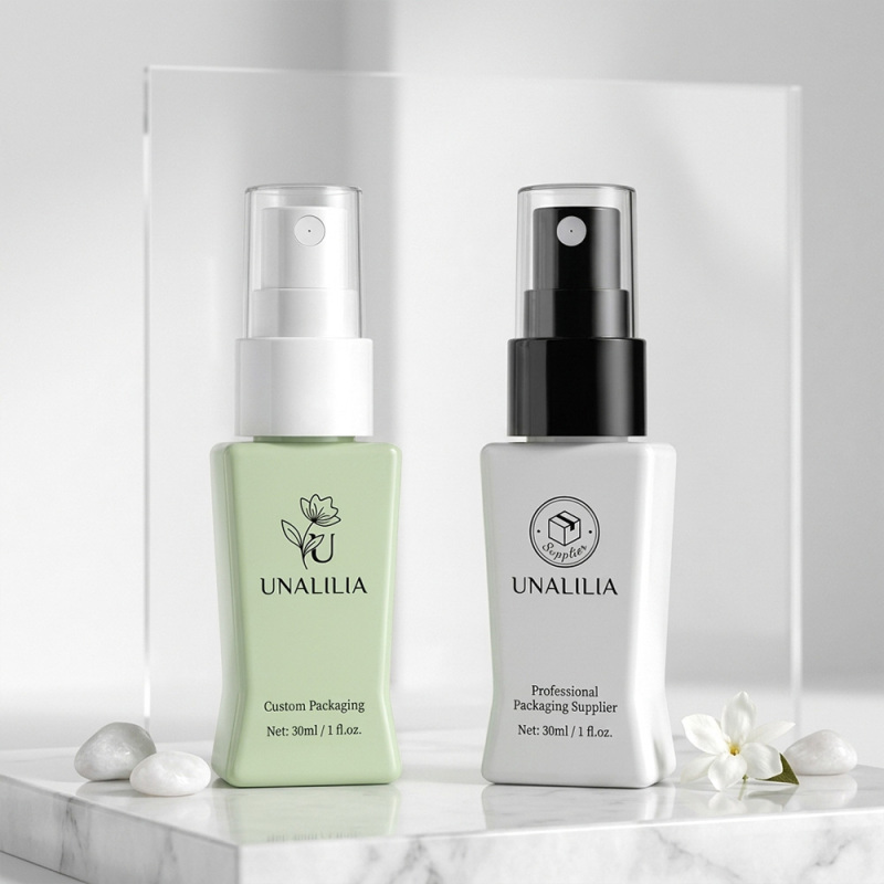30ml PET Flat Fine Mist Spray Bottle