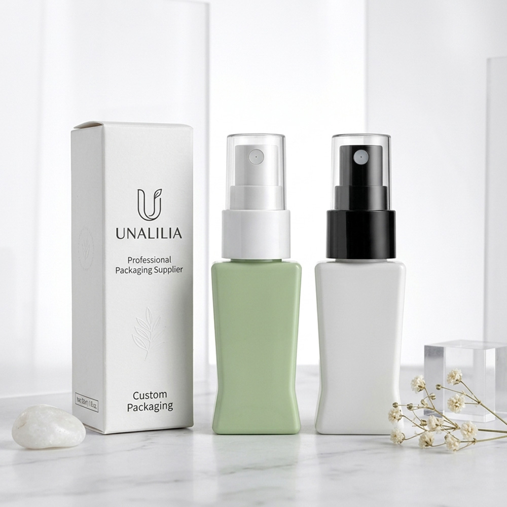 30ml PET Flat Fine Mist Spray Bottle
