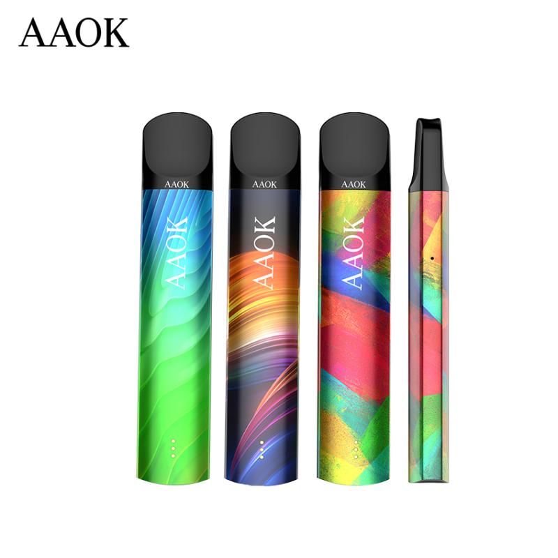 AAOK A02 Accessori per penne Vape OEM di alta qualità 380mAh Penne ecig Vape ricaricabili