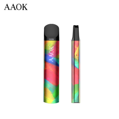 AAOK A02 Hochwertiges OEM Vape Pen Zubehör 380mAh wiederaufladbare Vape Ecig Stifte
