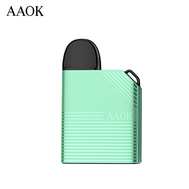 AAOK A08 Fabrik niedriger Preis 520mAh Typ-C 2ml nachfüllbarer Mini-Vap-Stift mit offenem System