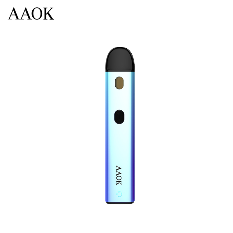 AAOK A07 Neueste Cotton Coil New Pod E Cig Kit System Prefill 2ml Cartridge Vape Pod Kit