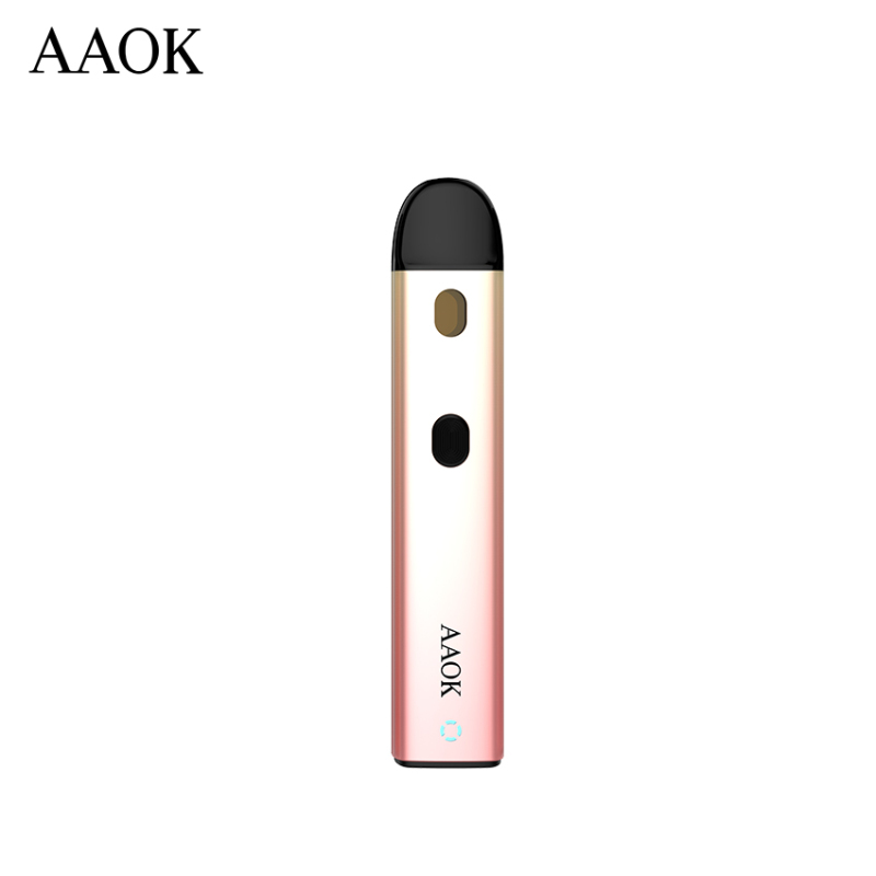 AAOK A07 Newest Cotton Coil New Pod E Cig Kit System Prefill 2ml Cartridge Vape Pod Kit