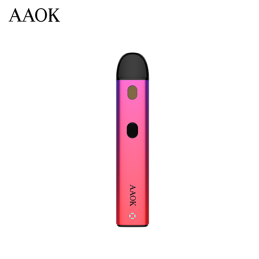 AAOK A07 Newest Cotton Coil New Pod E Cig Kit System Prefill 2ml Cartridge Vape Pod Kit