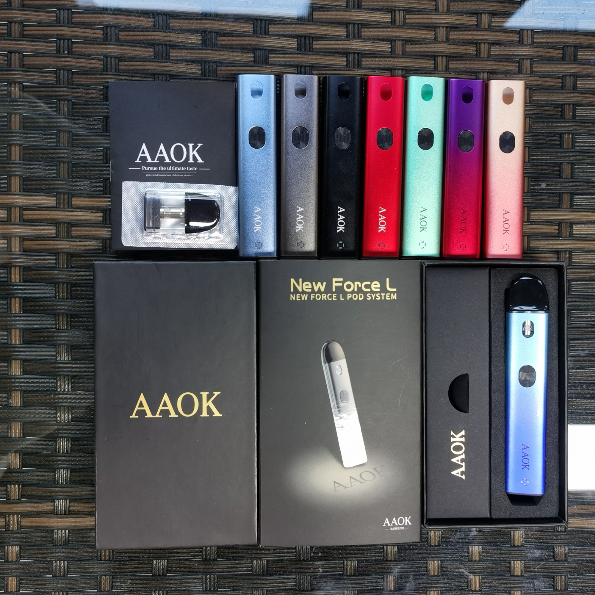 AAOK H07 2ml Reloadable Electronic Atomizer Unboxing Video