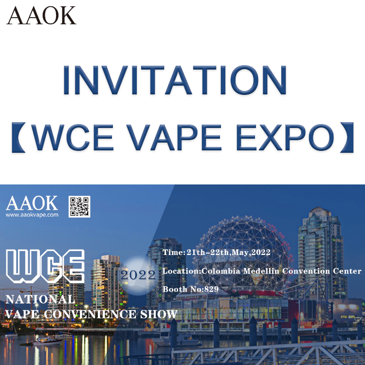 INVITATION | WCE VAPE EXPO