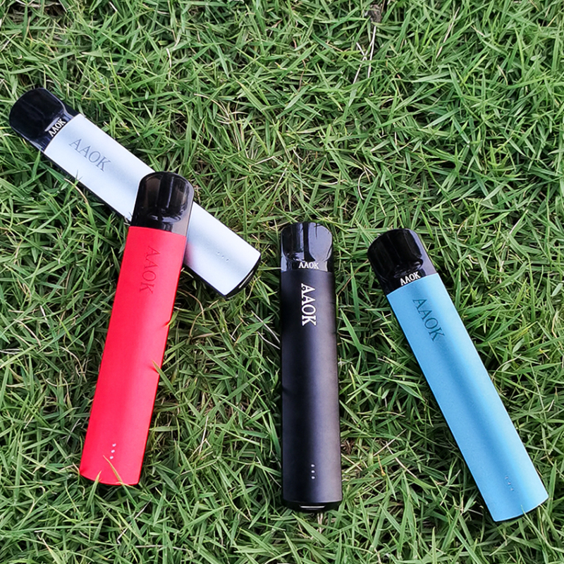 AAOK A02D Thuốc lá điện tử có thể nạp lại 1.8ml 500 pod