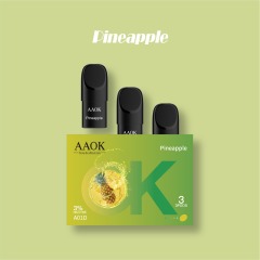 AA0K A01D Pineapple 1.8ml pod about 500 puffs