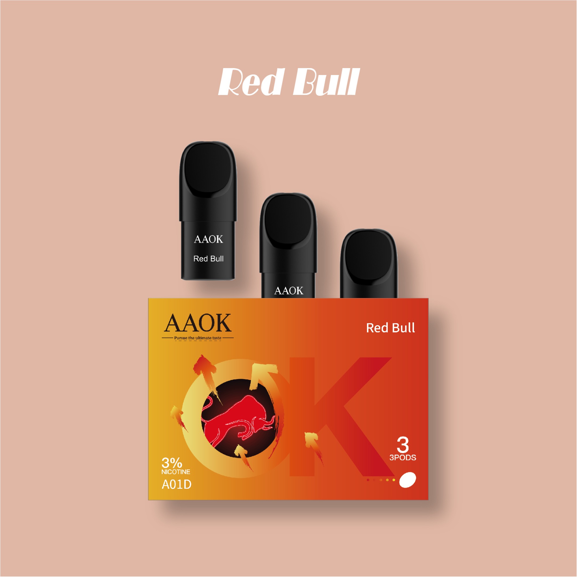 AA0K A01D Cola 1.8ml pod about 500 puffs