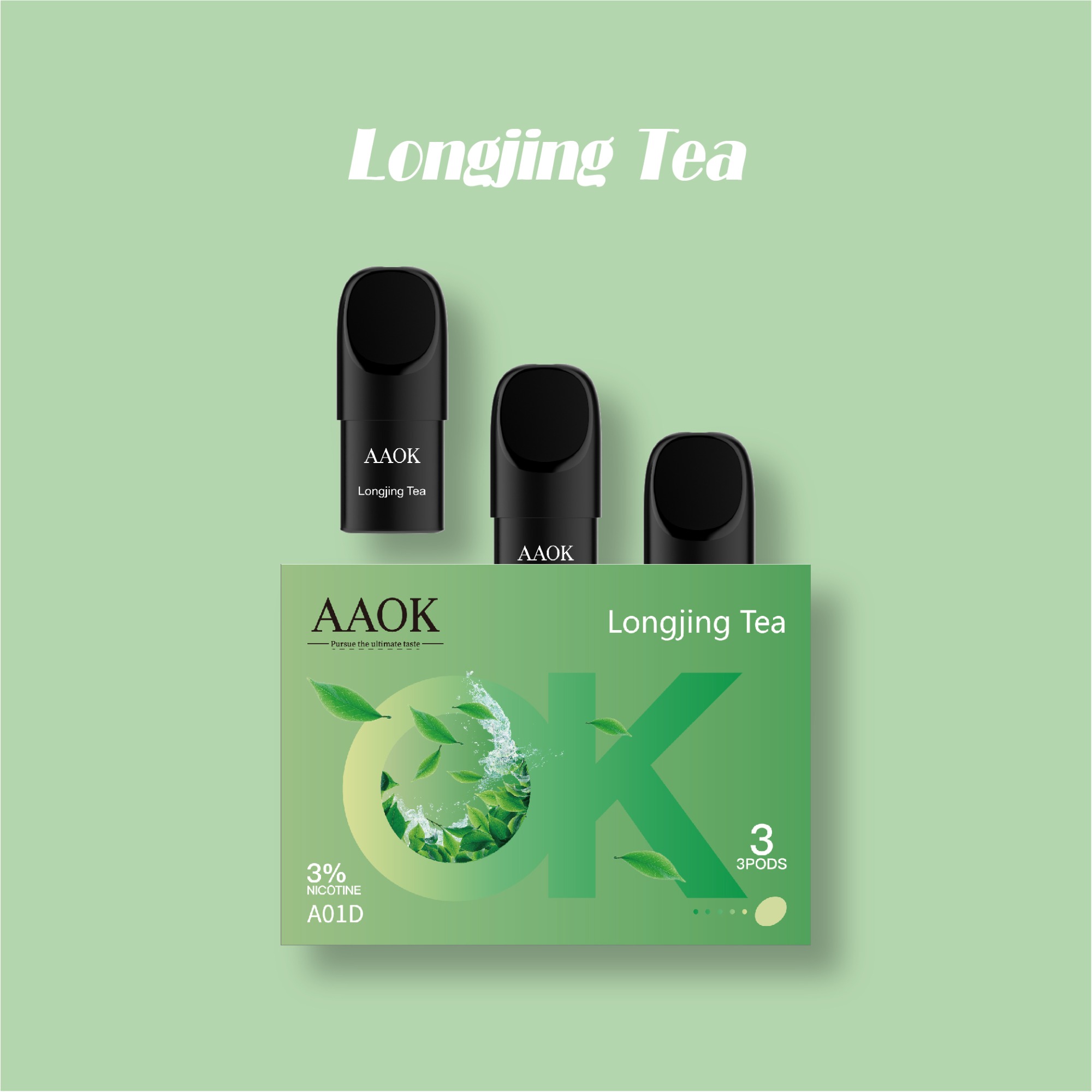 AA0K A01D Cola 1.8ml pod about 500 puffs