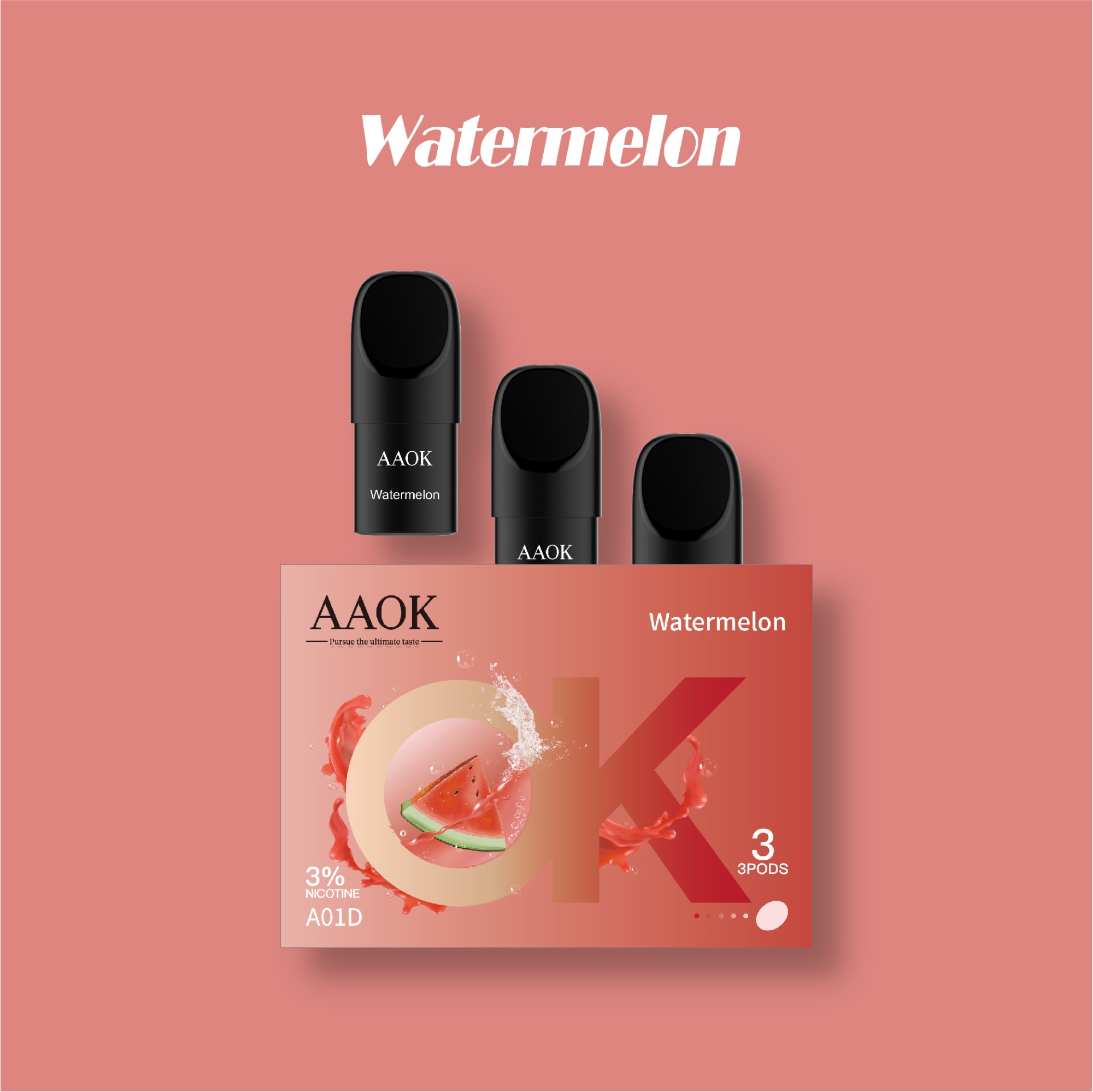 AA0K A01D PassionFruit 1.8ml pod about 500 puffs