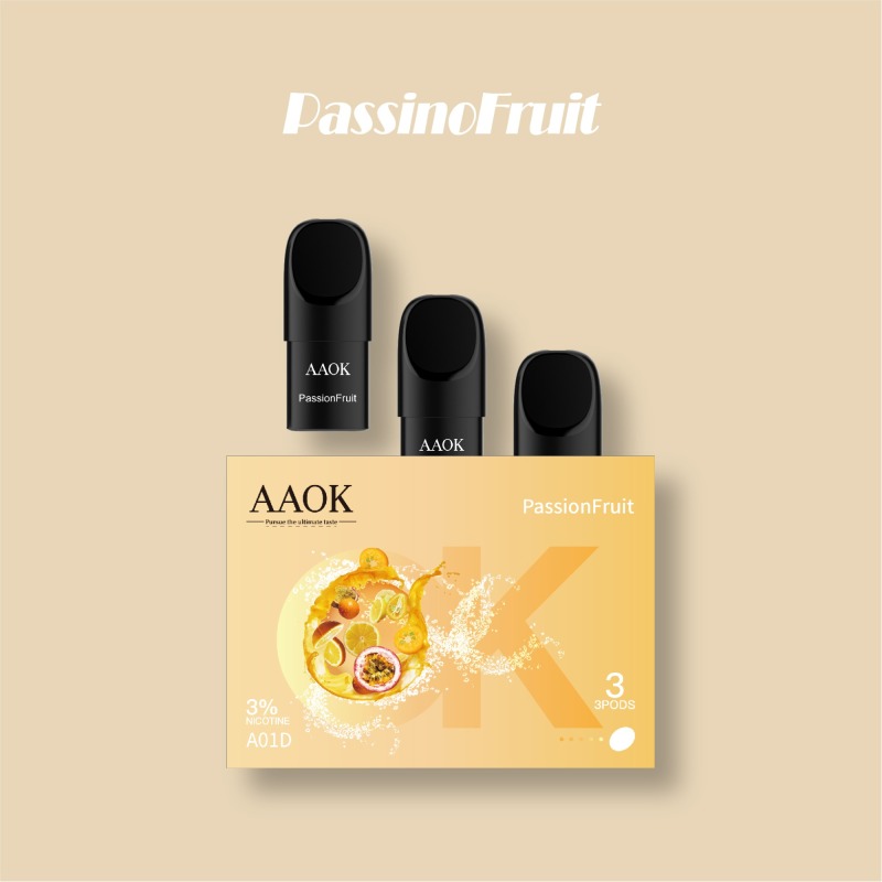 AA0K A01D PassionFruit 1.8ml pod about 500 puffs