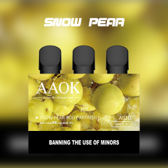AAOK A02D Snow Pear Refillable electronic cigarette 1.8ml 500 pods