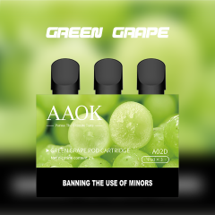 AAOK A02D Lemon Refillable electronic cigarette 1.8ml 500 pods