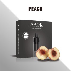 AAOK A26D Peach Refillable Electronic Cigarette 8ml Cartridge