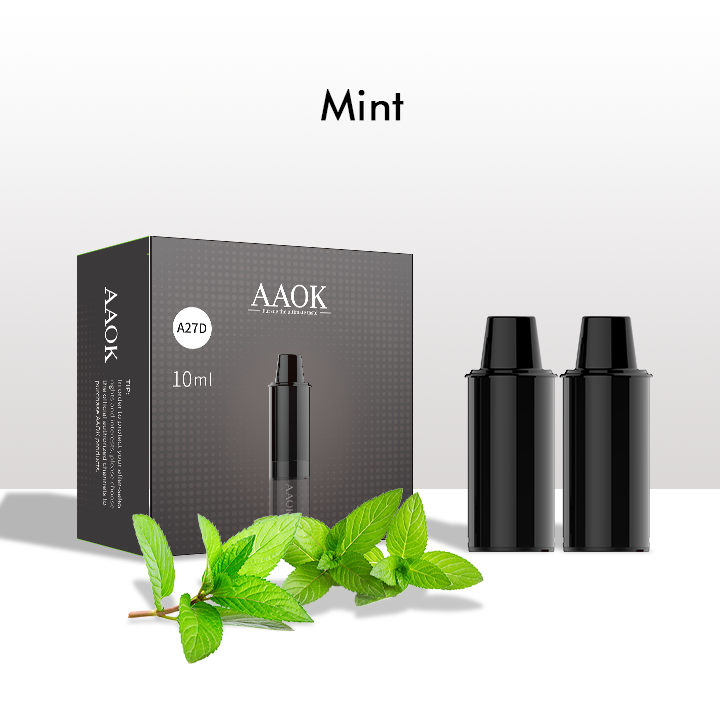 AAOK A27D Green Apple Raspberry 10m refillable electronic cigarette l cartridge