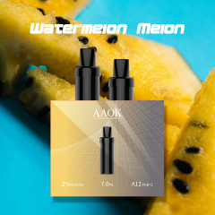 AAOK A12D 菠蘿椰子味可換彈式電子霧化器7ml煙彈