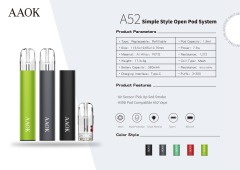 A52 rechargeable refillable vape battery