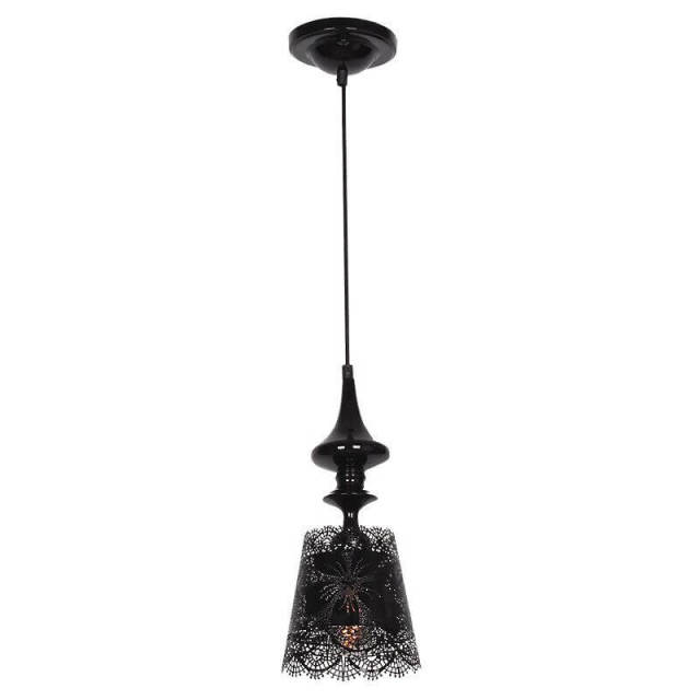 Painted Iron Lace Hollow Out Corridor Pendant Lights Fashion Restaurant Hanging Lamp Bar Cafe Kitchen Pendant Light