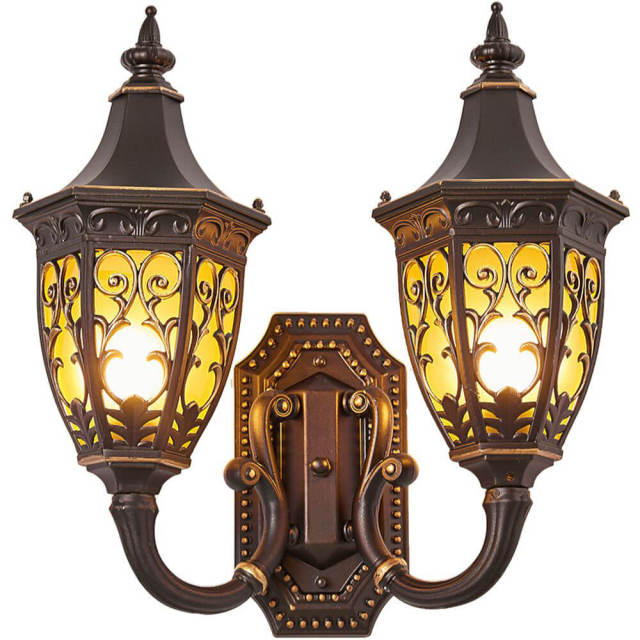 Outdoor Porch Wall Lights European Water-Proof Garden Villa Gate Wall Sconces Indoor Corridor Hallway Balcony Wall Lighting