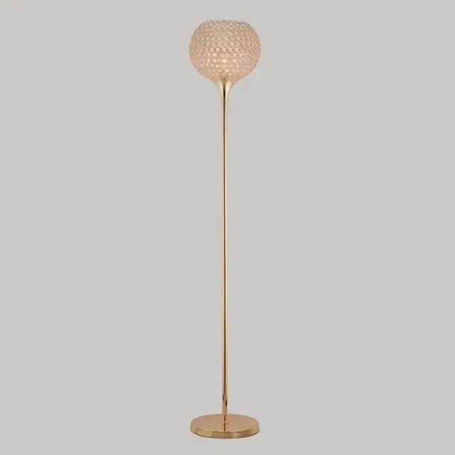 Modern Luxury Elegant Crystal Ball Living Room Floor Lamps Bedroom Floor Lamp Study Room Crystals Floor lights Golden/Silver