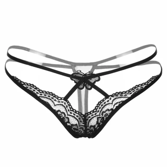 Women's Sexy Thong Lace Panties Underwear One-Size Sexy Lingerie 3 Pieces